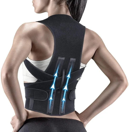 Magnetic Back Brace Posture Corrector Belt Free Size